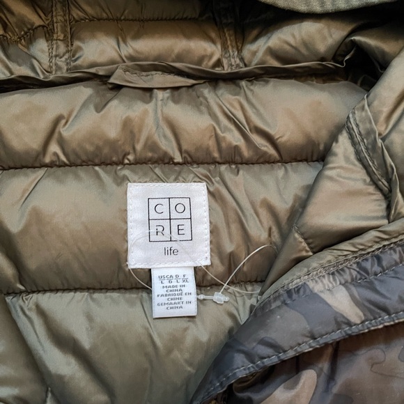 Camo puffer lightweight jacket - Picture 3 of 4